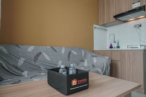 Interior - Restful and Tidy 2BR at Green Pramuka City Apartment (Jakarta)