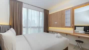 Rom | 1 soverom, wi-fi (inkludert) og sengetøy