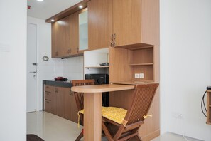Interior - Comfortable and Minimalist Studio at Tuscany Residences Apartment (South Tangerang)