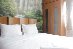 Room | 2 bedrooms, free WiFi, bed sheets - Spacious 2BR at Grand Setiabudi (Bandung)