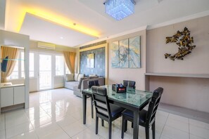 Interior - Glitzy 3BR Residence at Grand Palace Kemayoran Apartment (Jakarta)