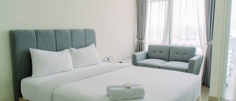 1 habitación, wifi gratis y ropa de cama