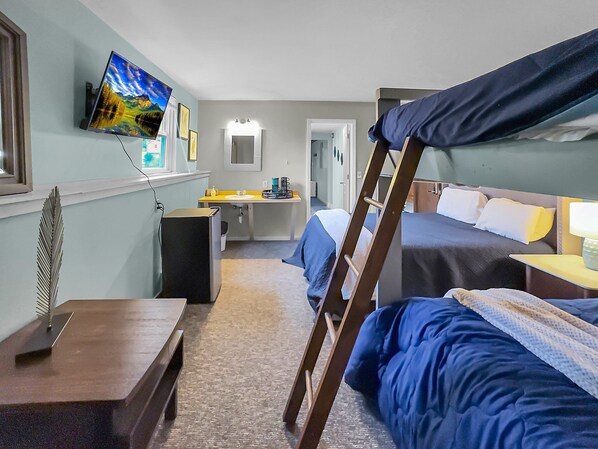 2 makuuhuonetta, ilmainen Wi-Fi, vuodevaatteet