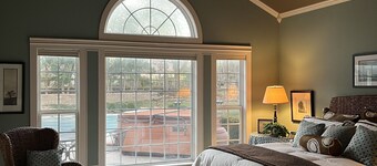 Open Plan near Oaks CC with Pool, Hot Tub, Fireplace/TV on Patio