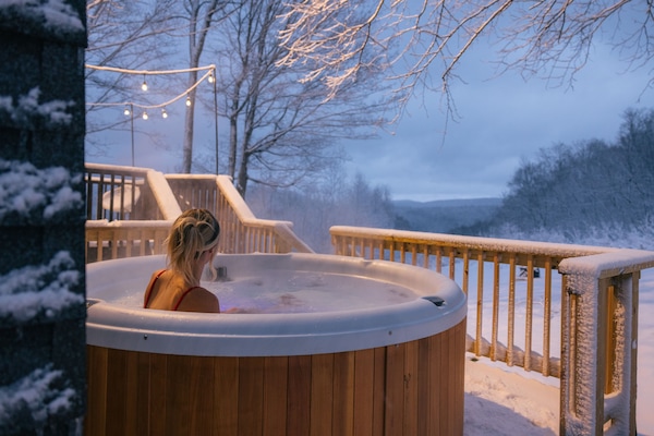 Idromassaggio all'aperto