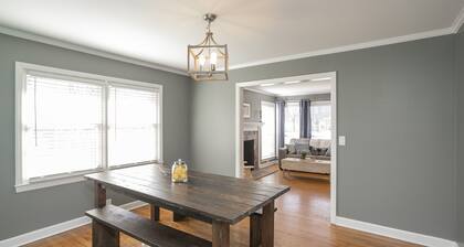 NEW 4BR/2.5BA Fenced 1+acres, 8 miles from Downtown! Game Garage and HUGE Deck!