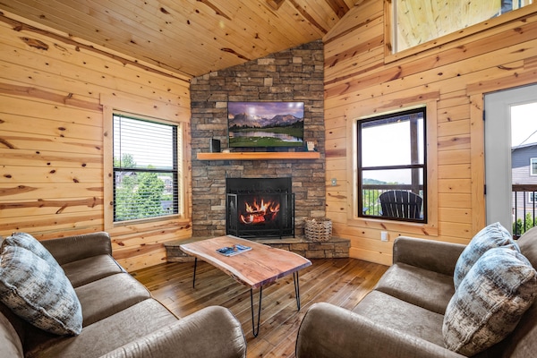 Living room on main floor