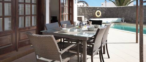 Udendørs spisemuligheder