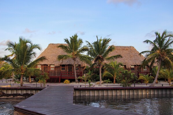 Front of property - El Ben Cabañas (Caye Caulker)