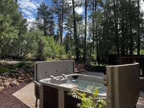 Idromassaggio all'aperto