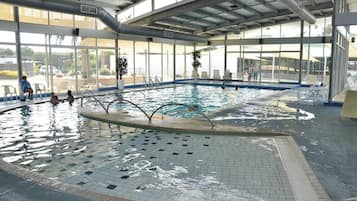 Indoor pool, outdoor pool