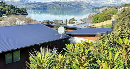 Panoramic views from spacious new beach house