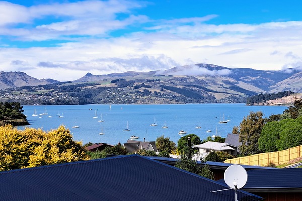 View from parking deck