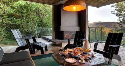 Chalet contemporain 5 * au cĆur de lâAuvergne vue sur le Sancy et sa vallĂ©e