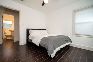 3 bedrooms, memory foam beds, iron/ironing board, WiFi