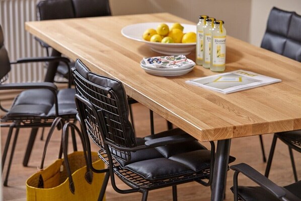 Dining - 5 star luxury holiday home, minutes from the beach on the edge of dunes (St Peter Ording)