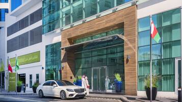 Voorkant van accommodatie