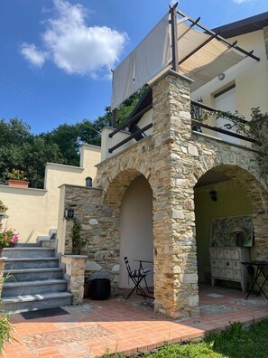 Villa, 2 chambres, fumeurs, piscine privée | Extérieur