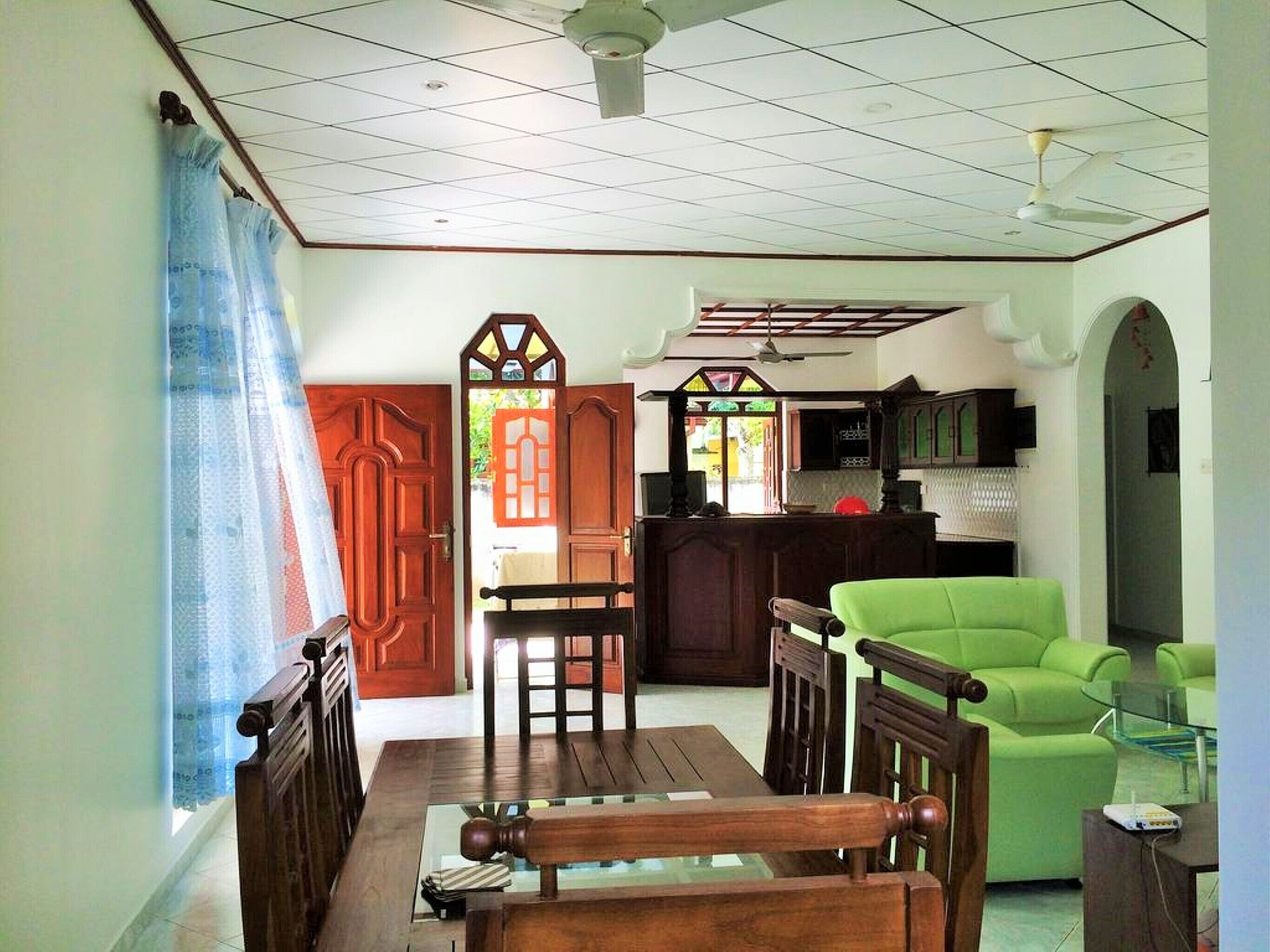 Villa, 2 Bedrooms, Accessible | Dining room