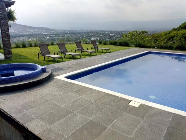 Vista desde la propiedad