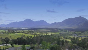 A mountainous landscape with a valley in the foreground. - Soeteweide North Bb - Close to Fancourt Golf Estate (George)