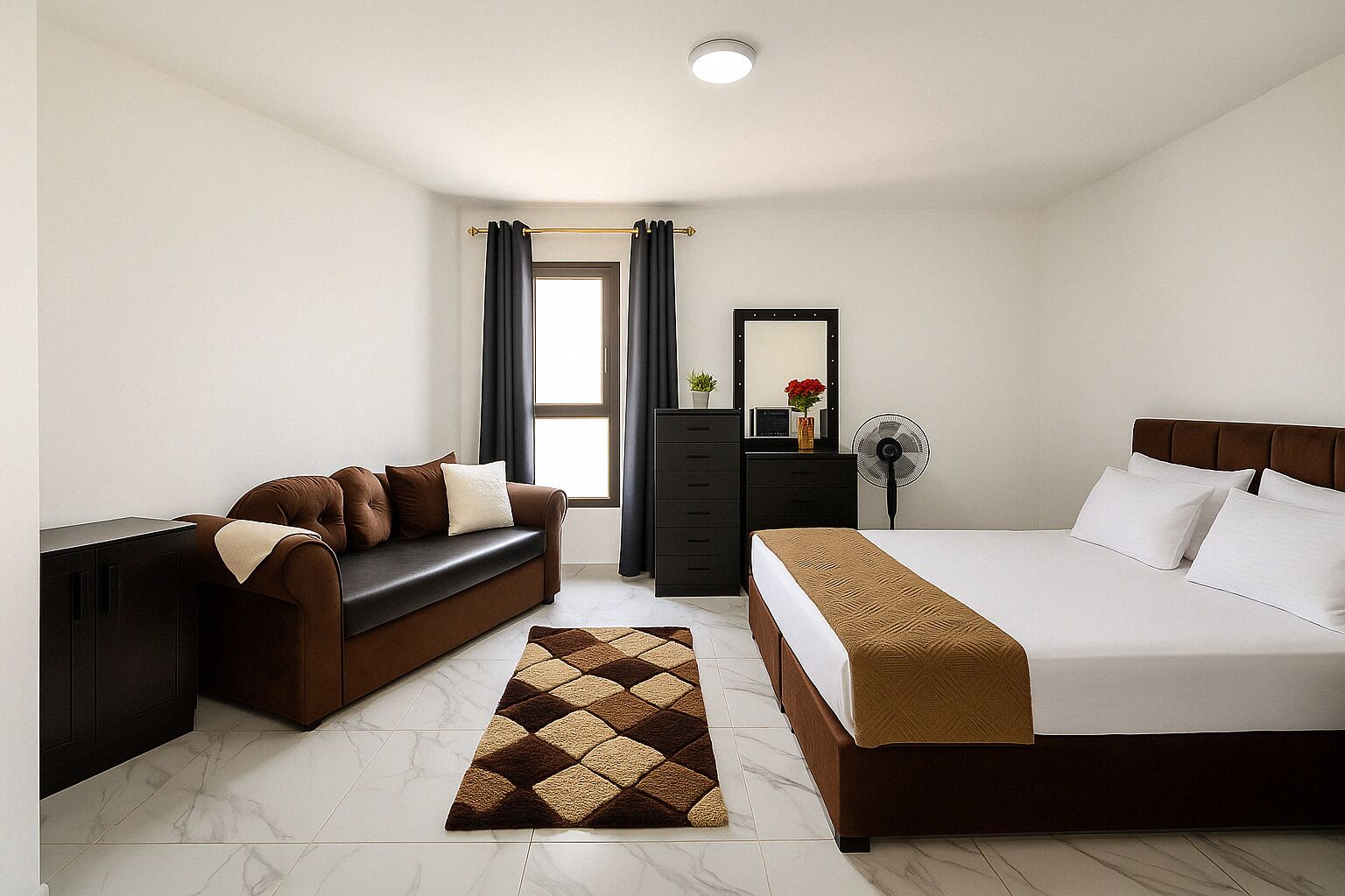 2 bedrooms