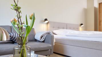 1 Schlafzimmer, BĂŒgeleisen/BĂŒgelbrett, kostenloses WLAN, BettwĂ€sche