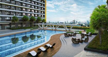 1 BR Fully Furnished Condo in Mandaluyong with Pool and Parking - Fame1, 2021