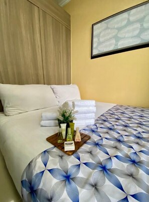 1 Schlafzimmer, Bügeleisen/Bügelbrett, kostenloses WLAN, Bettwäsche