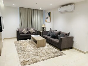 Living area - Terrace View 2 serviced apartments (Al Khobar)