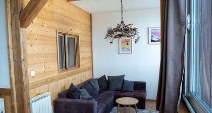 Appartement 6 personnes, spacieux, fonctionnel, vue Mont-Blanc