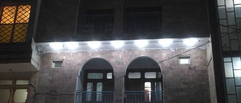 Front of property – evening/night