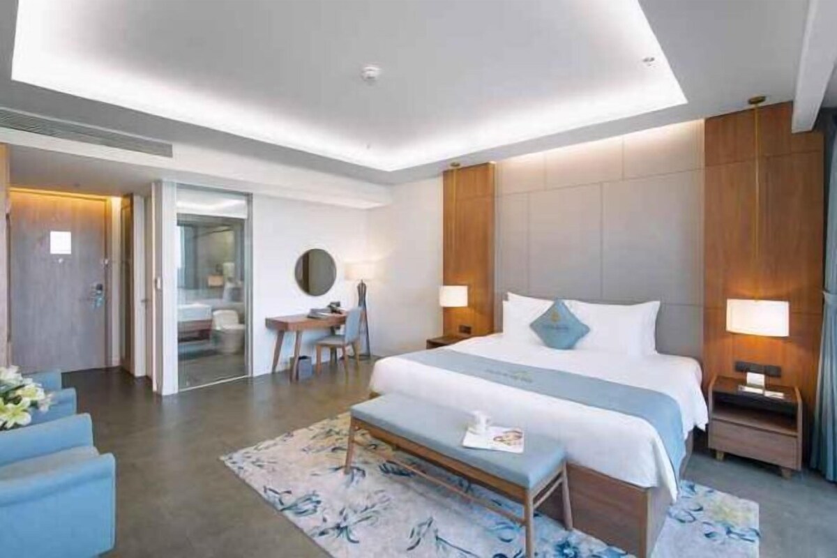 Ropa de cama hipoalergénica, colchones con acolchado adicional, minibar