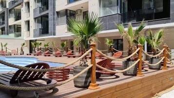 Seasonal outdoor pool
