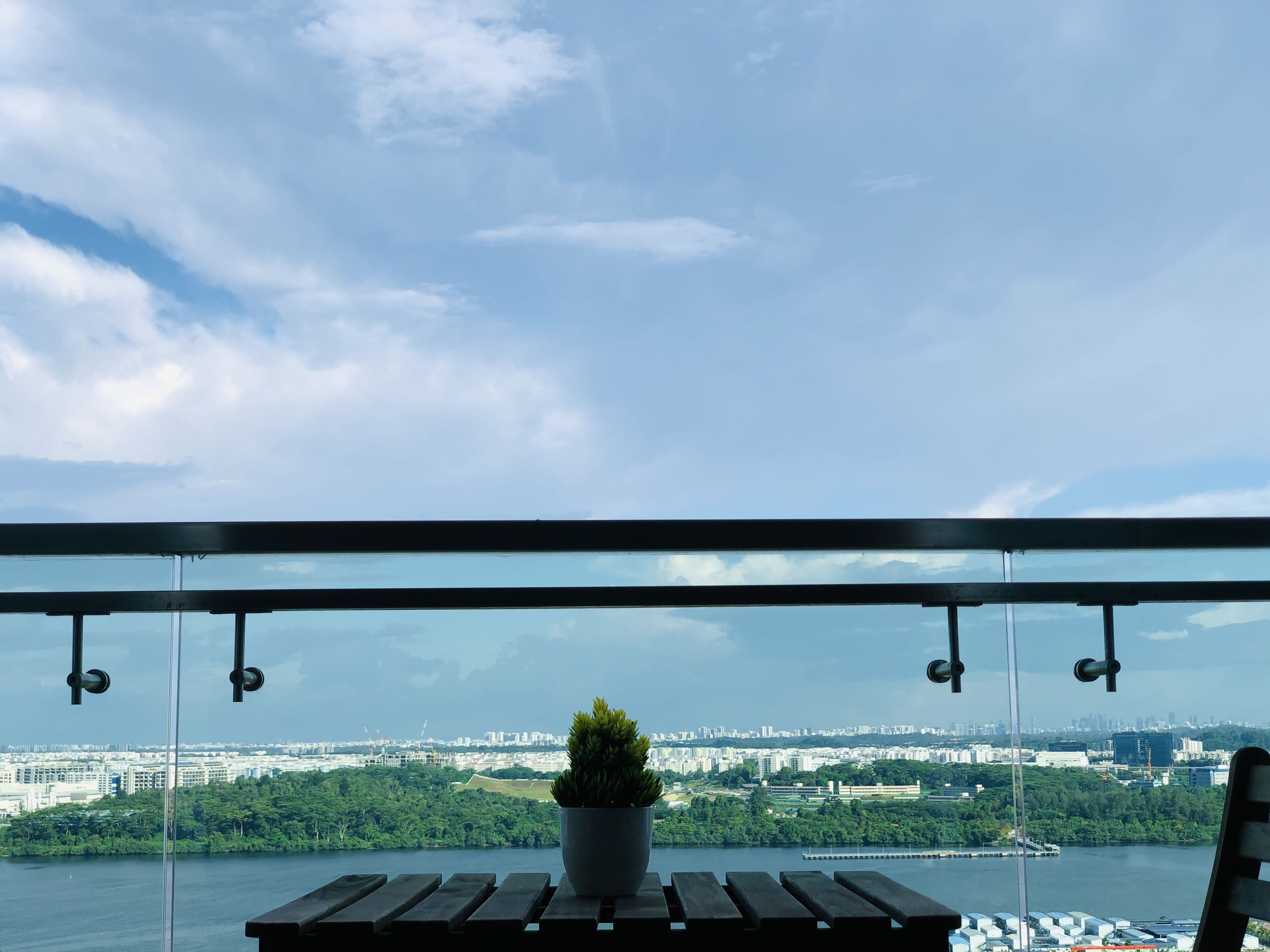 Apartamento luxo | Terraço/pátio