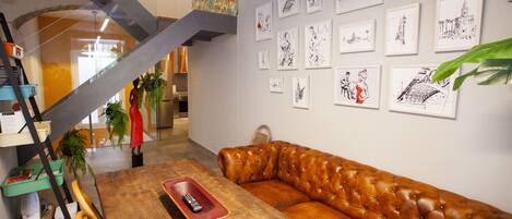 50-inch Smart TV with cable channels, TV