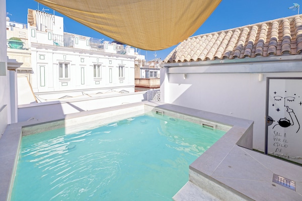 Piscina externa sazonal