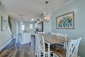 Dining - Relax! Oceanfront Home | Pool | Hot Tub | Elevator (North Topsail Beach)