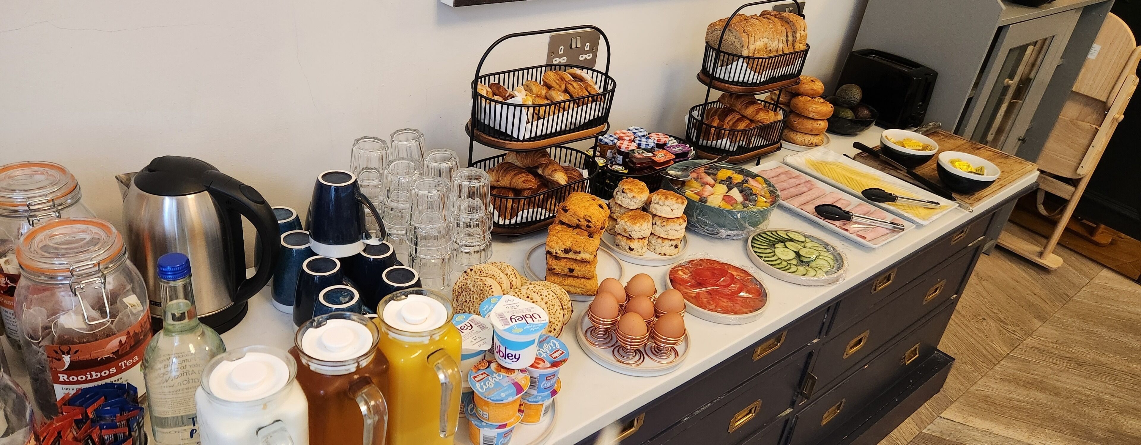 free daily continental breakfast