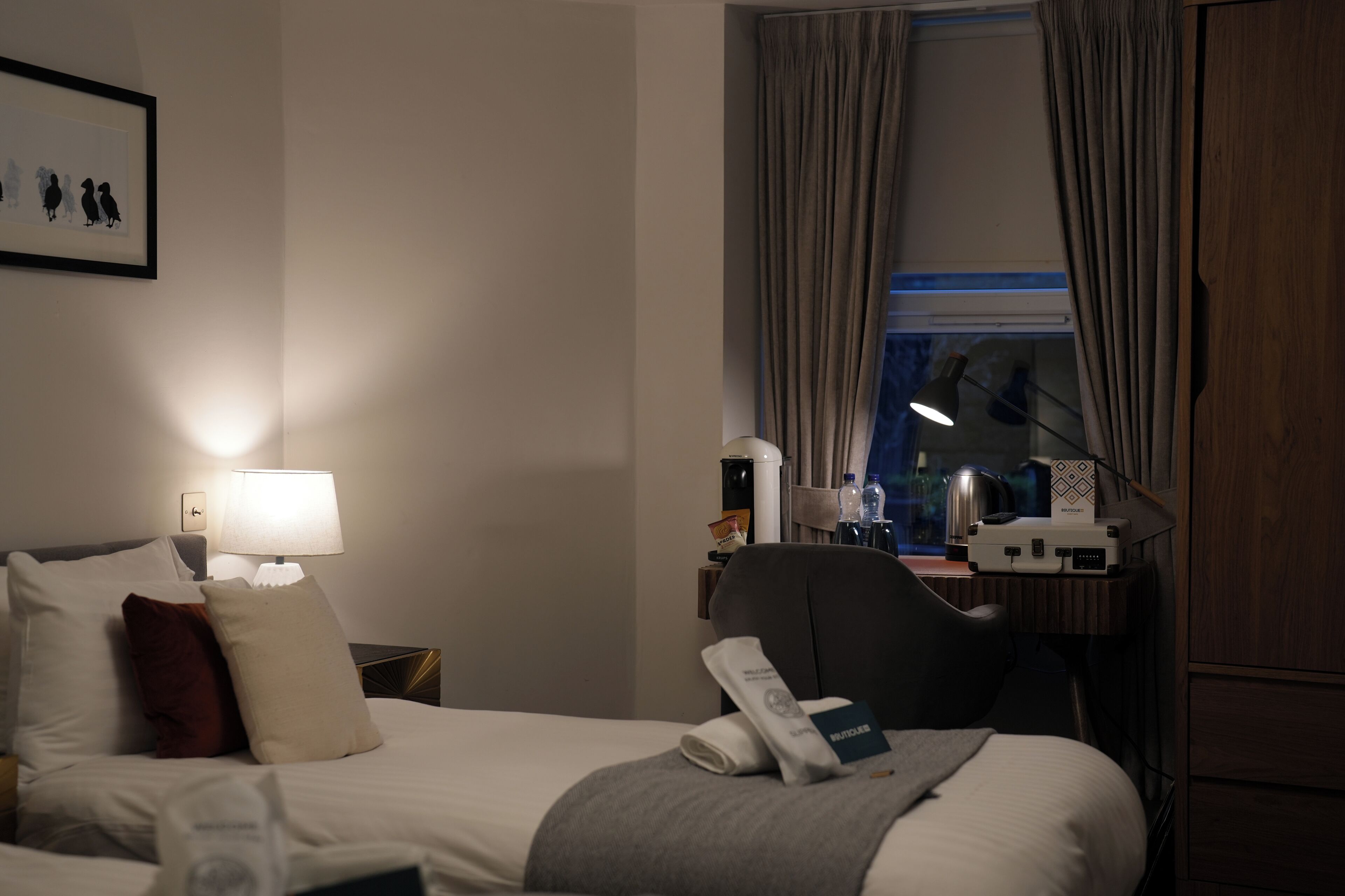 Standard Twin Room | Desk, laptop workspace, WiFi (free), individually decorated
