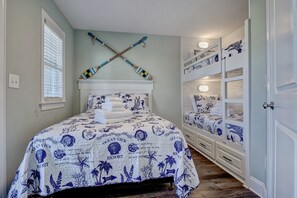 3 bedrooms, desk, iron/ironing board, travel crib - Renew! Oceanfront Home | Pool | Hot Tub | Elevator (North Topsail Beach)