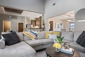Smart TV, fireplace, offices