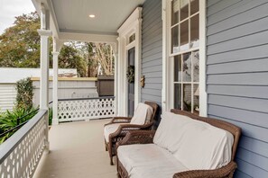 Terrace/patio - Comfy Central Natchez Hideaway: Walk to Dtwn! (Natchez)