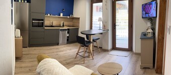 Charming, quiet 30 m 2 apartment with private terrace