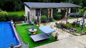 Habitació amb dos llits individuals Deluxe | Terrassa o pati