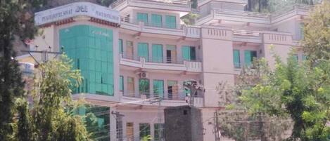 Fassade der Unterkunft