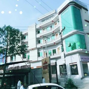 Façade de l’hébergement