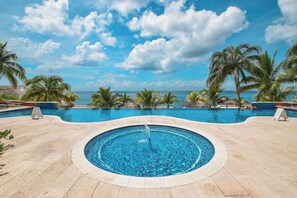 Pool - Breathtaking Ocean Views!  On Sale Now! (San Miguel de Cozumel)