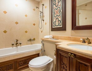 Standard-Apartment, 1 Schlafzimmer, Poolzugang | Badezimmer