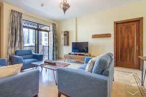 Standard Apartment, 1 Bedroom, Pool Access | Living area - Miska 2 (Dubai)
